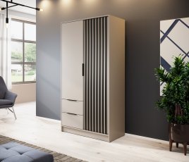 Kleiderschrank Nelly 2D - Kaschmir