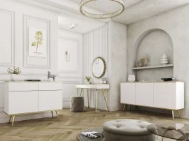 Schlafzimmer Oro - weiß