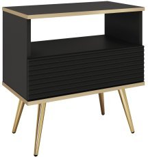 Nachttisch Oro - schwarz