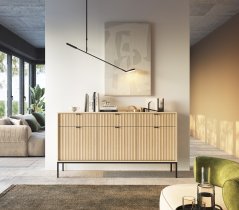 Piaski - Kommode Nova KSZ154 – Eiche Vicenza