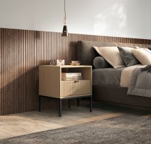 Piaski - Nachttisch Nova S54 – Eiche Vicenza