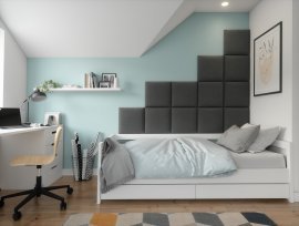 Set gepolsterter Paneele Quadratta 200x160