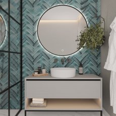 LED Spiegel Divissi A - 80x80cm