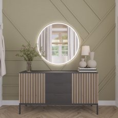 LED Spiegel Divissi L - 80x80cm