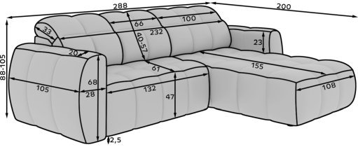 Eltap - Ecksofa Fanito