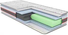 Matratze 3D Carbone extra - 80x190 cm