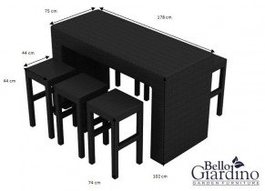 Bello Giardino - Gartenset Geniale - MS.005.007 - schwarz