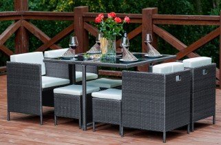 Bello Giardino - Gartenset Cristallo - MS.020.002 - grau
