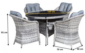 Bello Giardino - Gartenset Moderno Grande - MS.030.105.XL.D