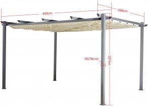 Bello Giardino - Gartenpavillon 3x4 m - AZ.002.A