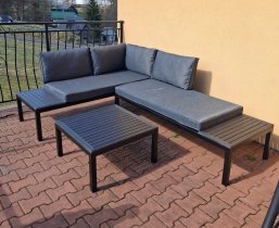 Bello Giardino - Garten-Set Vento - ZO.071.S.W - schwarz