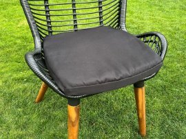 Kissenbezug für Gartenstühle – 42x46 cm – grau