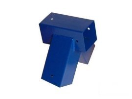 Eckverbinder für Schaukel 90×90 mm (100°) – blau