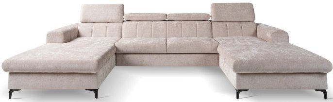 Pionier - Wohnlandschaft in U-Form Wild III