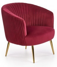 Fotelj Crown I - dunkelrot