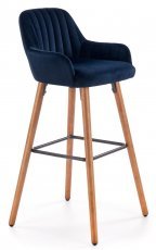 Barhocker H93 - dunkelblau