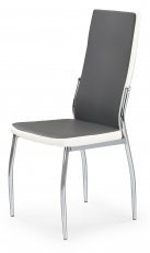 Stuhl K210 - grau/weiß