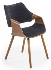 Stuhl K396 - Nuss/Schwarz