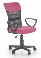 Bürostuhl Timmy - rosa/schwarz