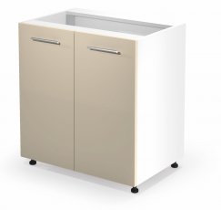 Küchenelement unten Vento D-80/82 - weiß/beige