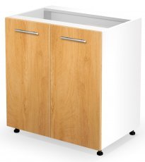 Küchenelement unten Vento D-80/82 - weiß/honigeiche