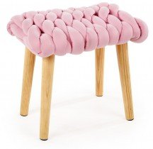 Stuhl ohne Rückenlehne Yeti - hellrosa