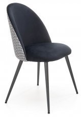 Esszimmerstuhl K478 - schwarz-weiß