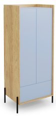 Schrank Mobius 2D - nature/blau