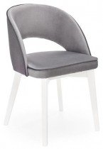 Esszimmerstuhl Marino - Weiß/Monolith 85