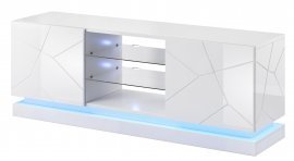 TV-Kommode Qiu 160 - weiß