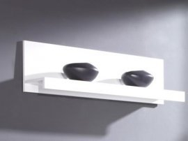 Wandregal Samba - weiß