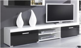 TV-Element Samba - Weiß/Schwarz