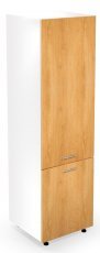 Hochschrank Vento DP-60/214 - weiß/Honigeiche