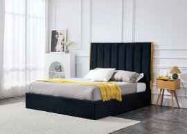 Bett Palazzo - 160x200 cm - schwarz