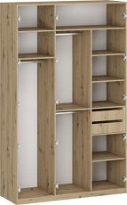 Korpus K7 für das modulare Garderobensystem Flex - Artisan Eiche