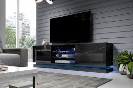 TV-Schrank Qiu 200 - schwarz