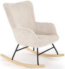 Sessel mit Schaukelfunktion Belmiro - creme