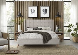 Bett Estella 160x200 cm - beige