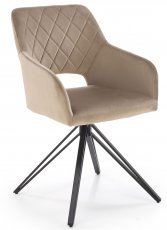 Esszimmerstuhl K535 s funkcijom okretanja - beige