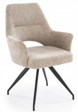 Esszimmerstuhl K542 s funkcijom okretanja - beige