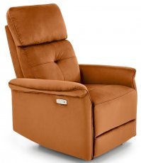 Elektrischer Fernsehsessel mit Relaxfunktion Semir - Zimt
