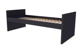 Bett Verso - 90x200 cm - Anthrazit