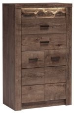 Kommode Indianapolis I6 - dunkel aschgrau