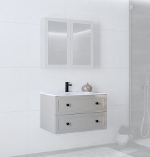 Waschbeckenschrank Toreto 80 - Kaschmir