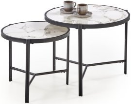 Set aus zwei Clubtischen Fatima