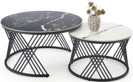 Set aus zwei Flamingo-Couchtischen