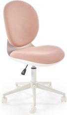 Bürostuhl Orion 2 - weiß/rosa