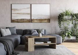 Klubtisch Murcia - Artisan Eiche