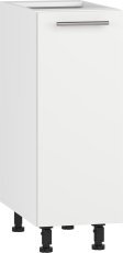 Unterschrank Vento D-30/82 - weiß/weiß matt