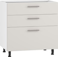 Unterschrank Vento DS3-80/82 - weiß/kaschmir